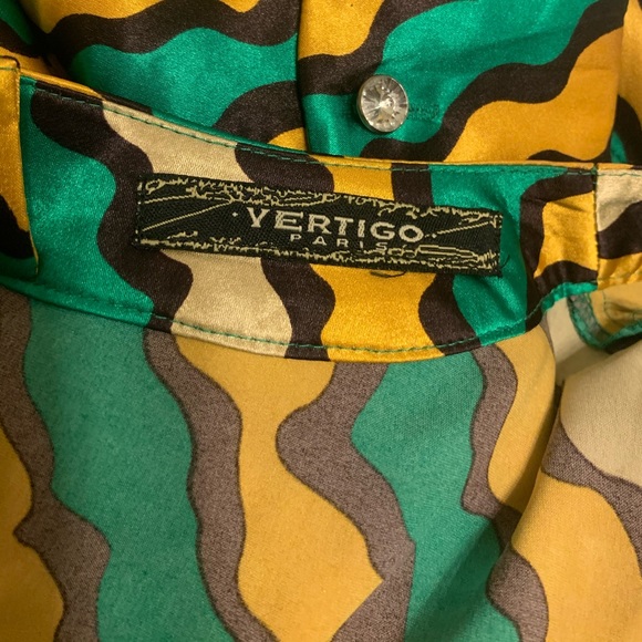 VÉRTIGO Paris Blouse M - Picture 2 of 10